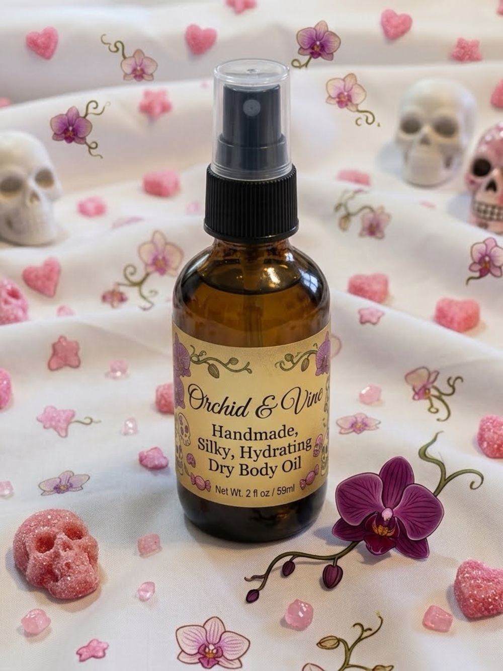 Orchid & Vine Silky Hydrating Dry Body & Hair Oil